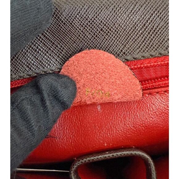 CELINE Brown Triope Top Handle Bag A-A17395 - Picture 8 of 11